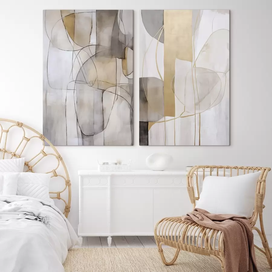 Pilt Abstraktsiooni imitatsioon maali m01294