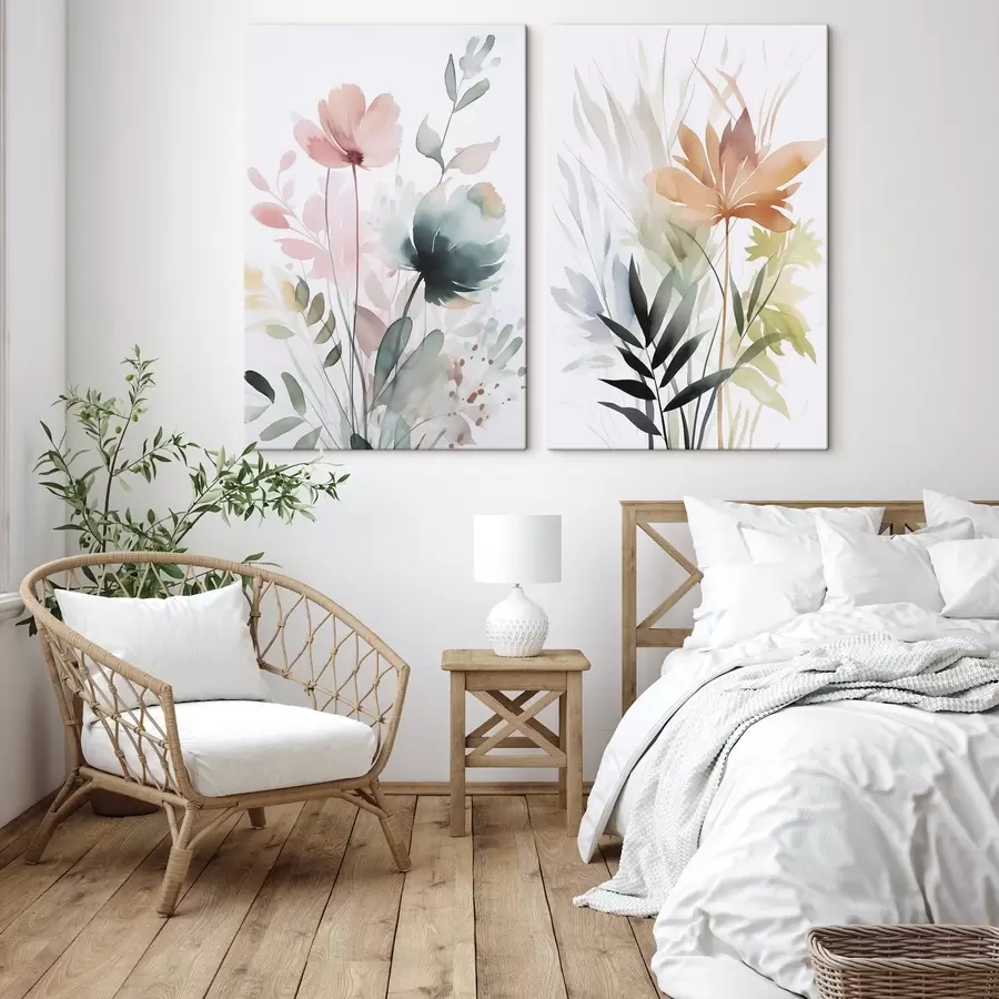 Pilt Taimestiku imitatsioon akvarell m01297