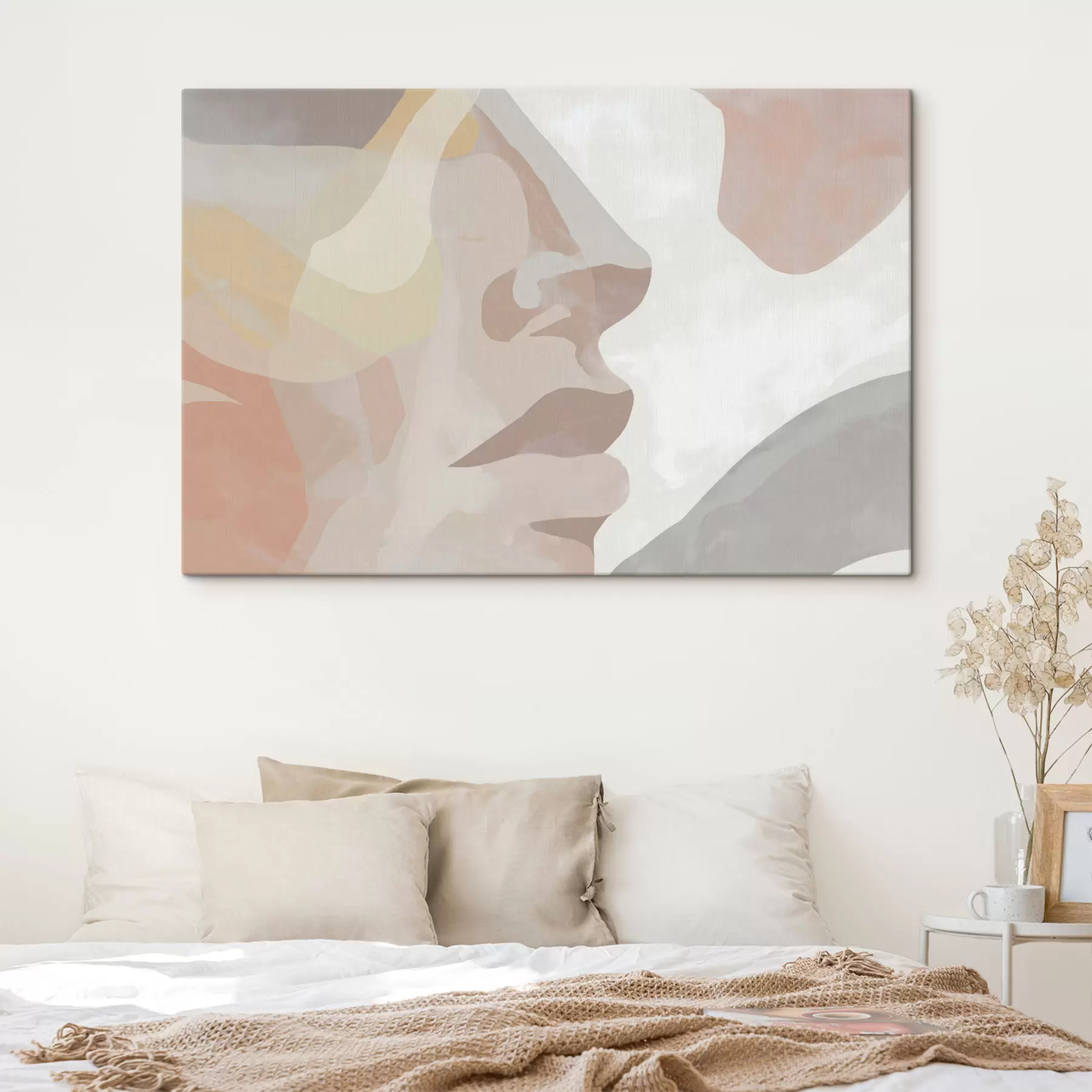 Pilt Abstraktne minimalistlik nägu s47774