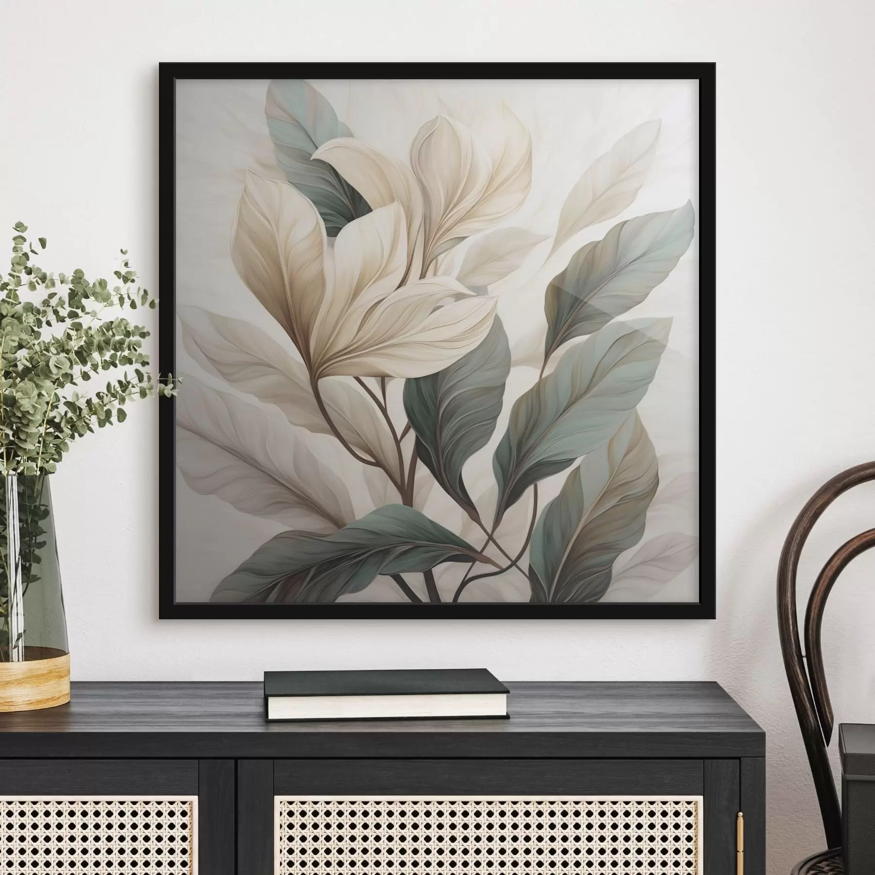 Fototapeedid Lehtedega lilled f47668