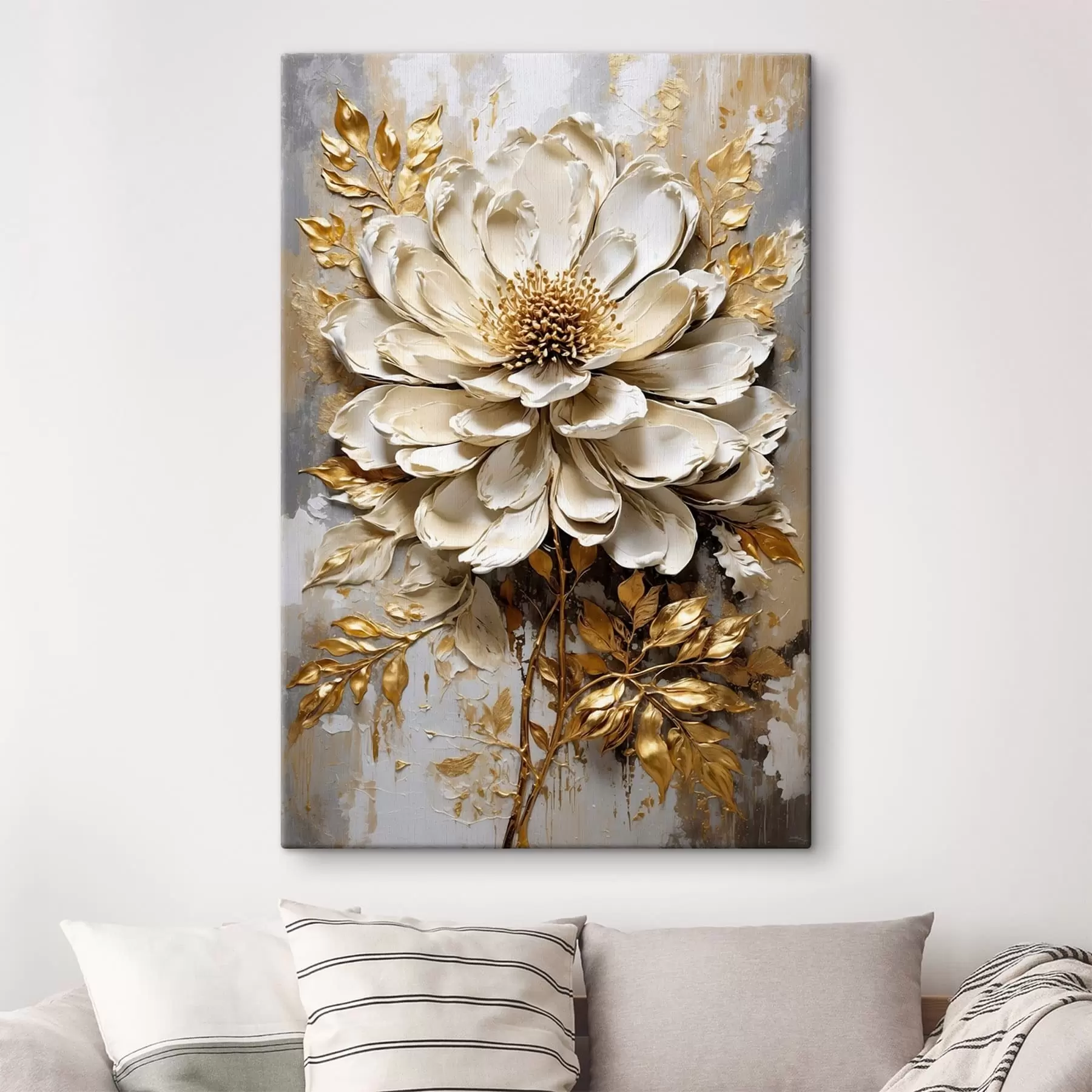 Fototapeedid Tekstuuriga kerge lill s47271