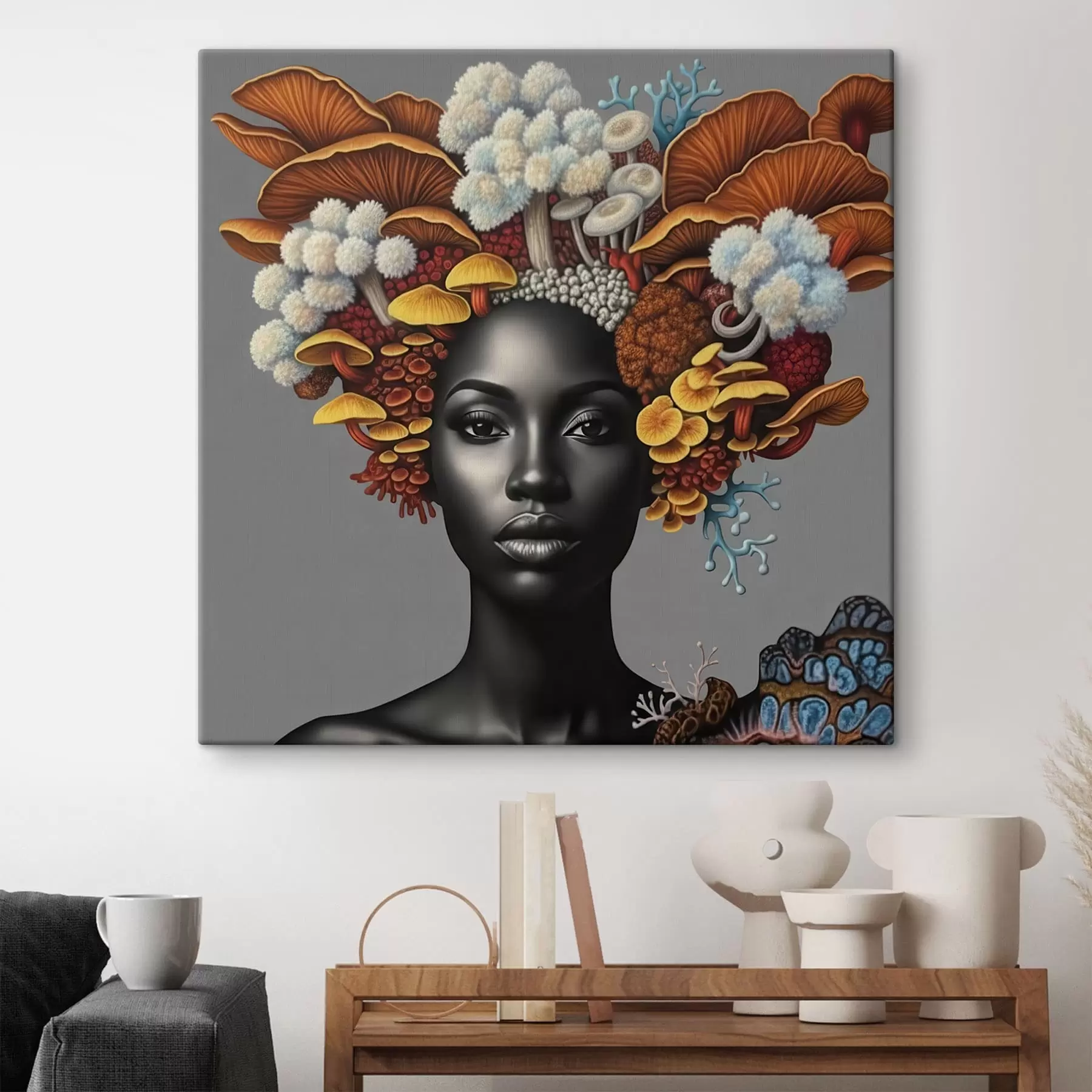 Pilt Naise portree seentega s47788