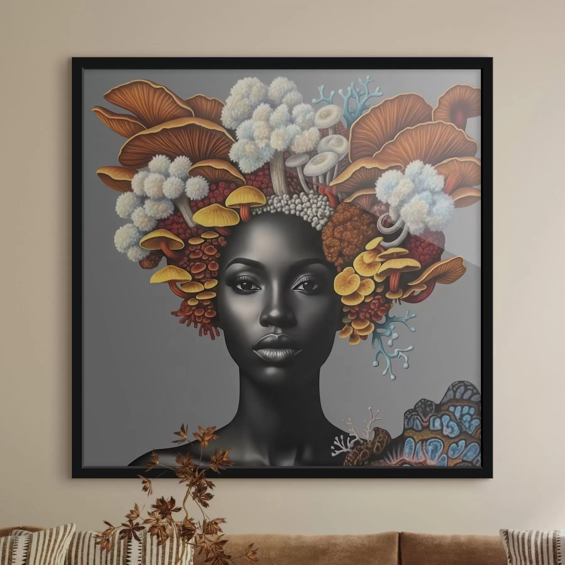 Fototapeedid Naise portree seentega f47788