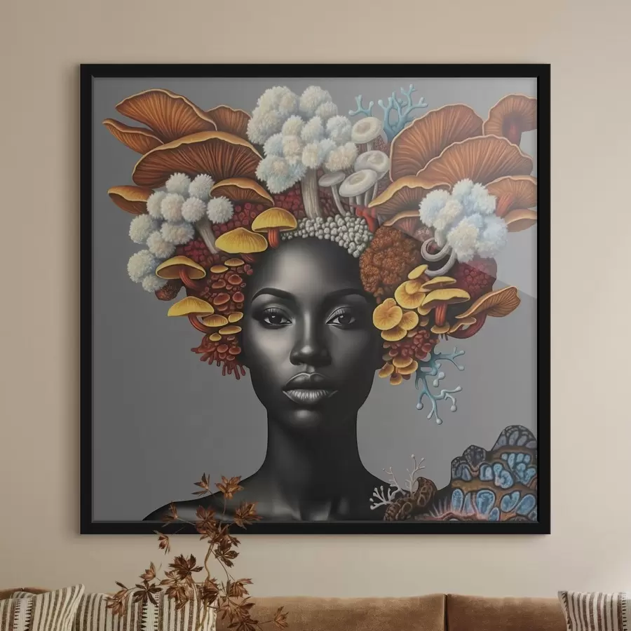 Fototapeedid Naise portree seentega f47788