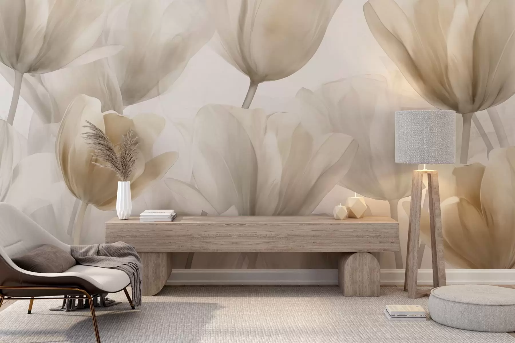 Fototapeedid Õrnad tulbid w09699