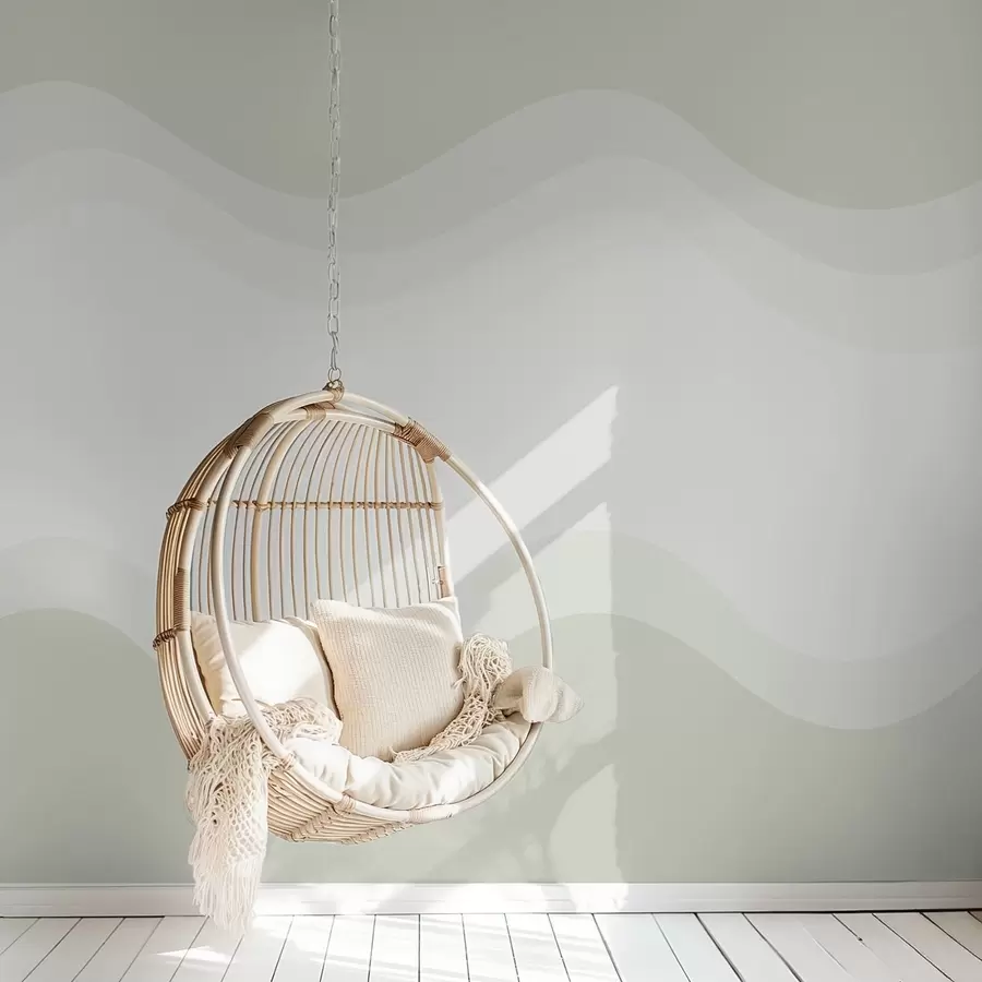 Fototapeedid Abstraktsed lained helerohelises värvipalettis w05132v1