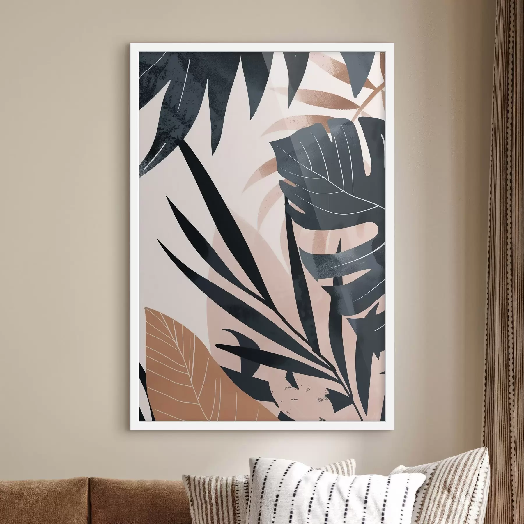 Fototapeedid Erinevad troopilised lehed f47822