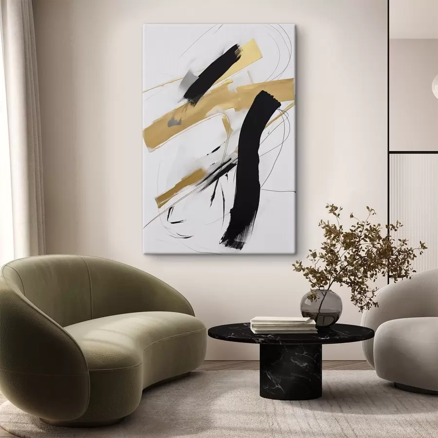 Pilt Kaootiline abstraktne kompositsioon s47809