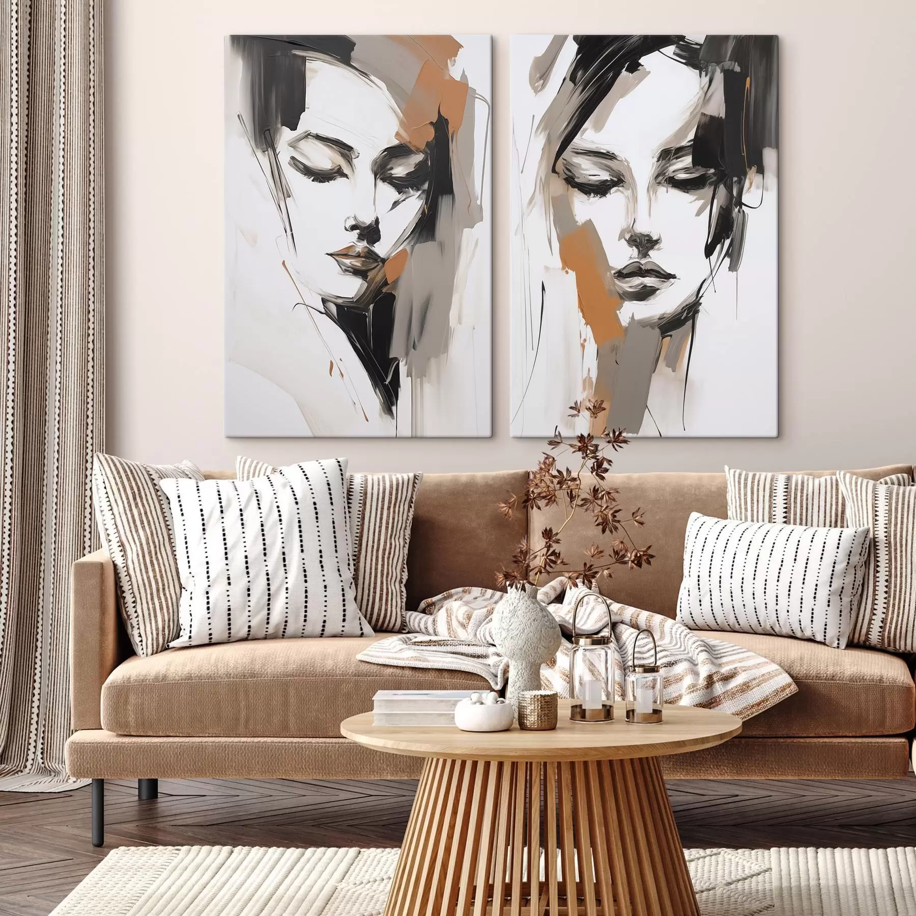 Pilt Tüdruku abstraktne portree m30004