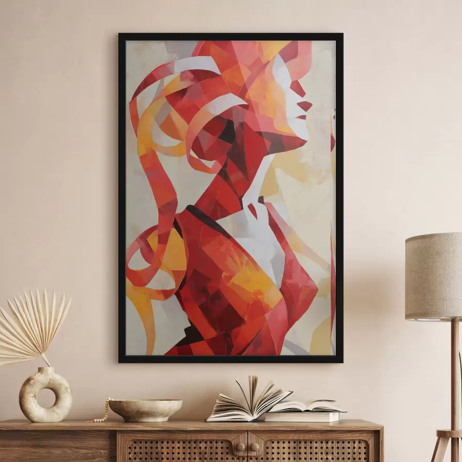 Fototapeedid Abstraktne naisportree f47832