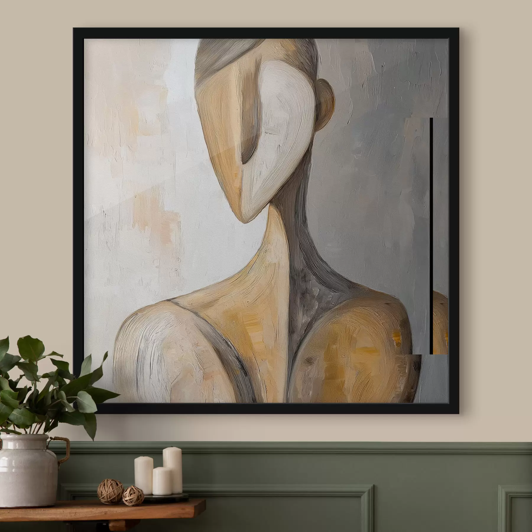 Fototapeedid Stiliseeritud naisfiguur f47838