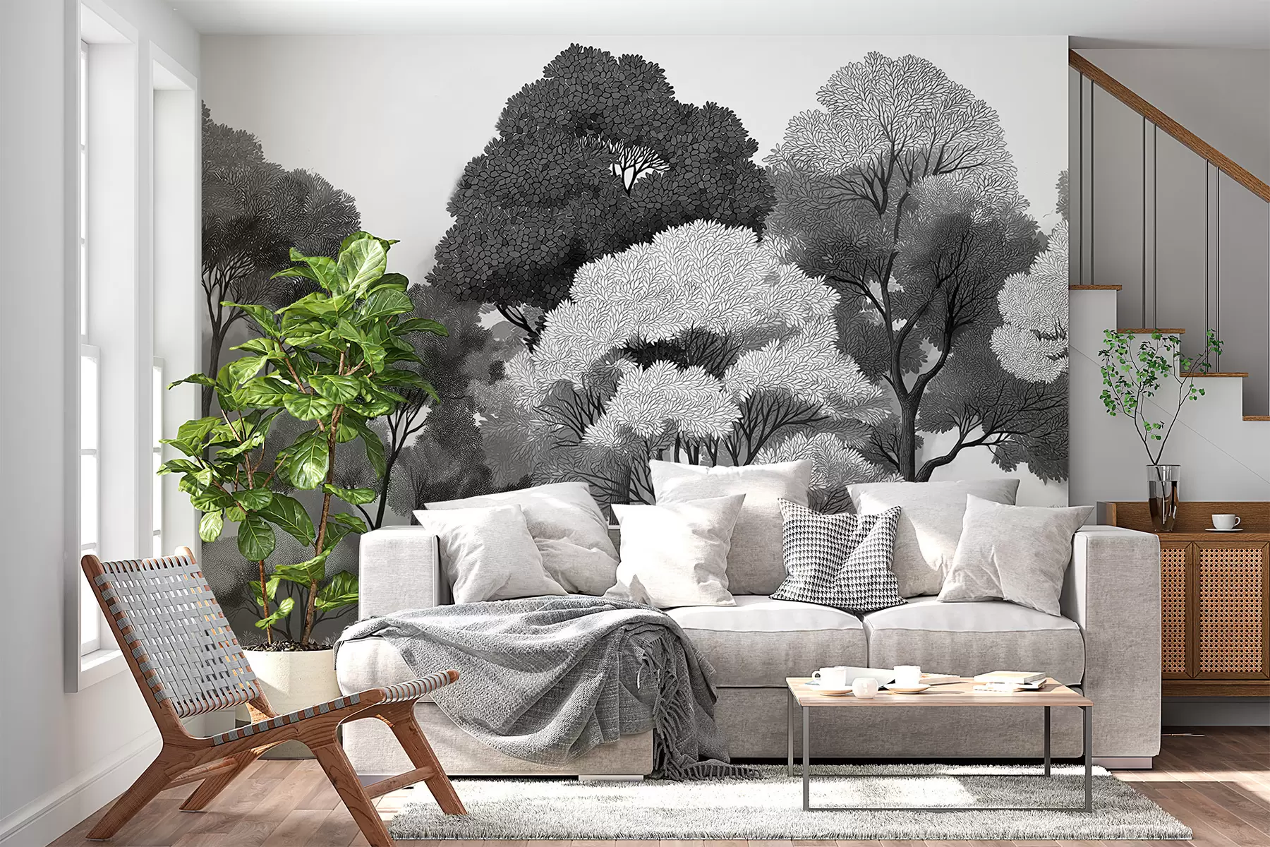 Fototapeedid Lehtpuumets w05198v2