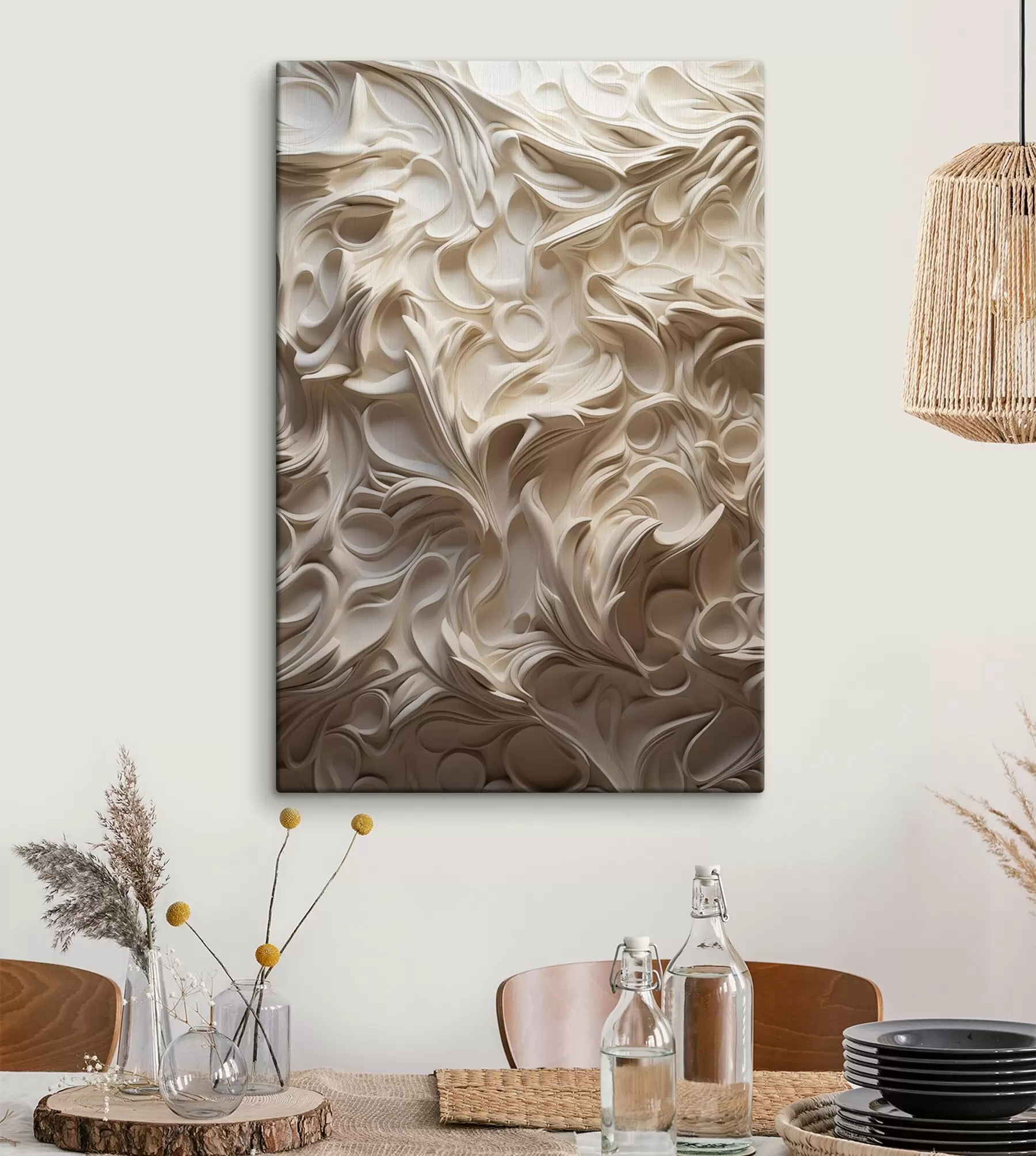 Pilt Ilusad mustrid, imitatsioon skulptuur s47902