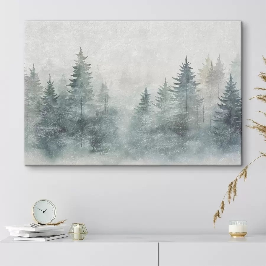 Fototapeedid Okaspuu mets, grunge stiilis s47894