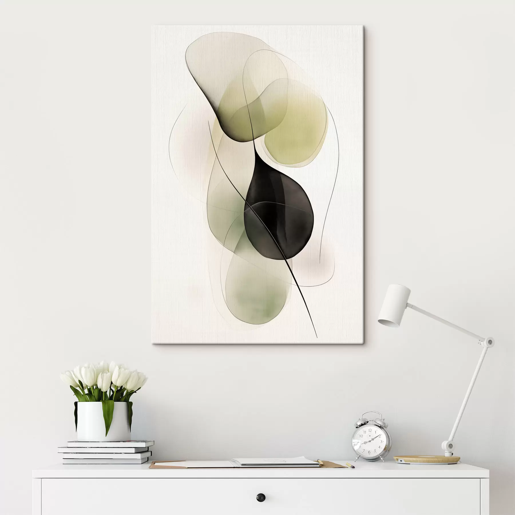 Pilt Abstraktsed jooned ja kujundid s47925