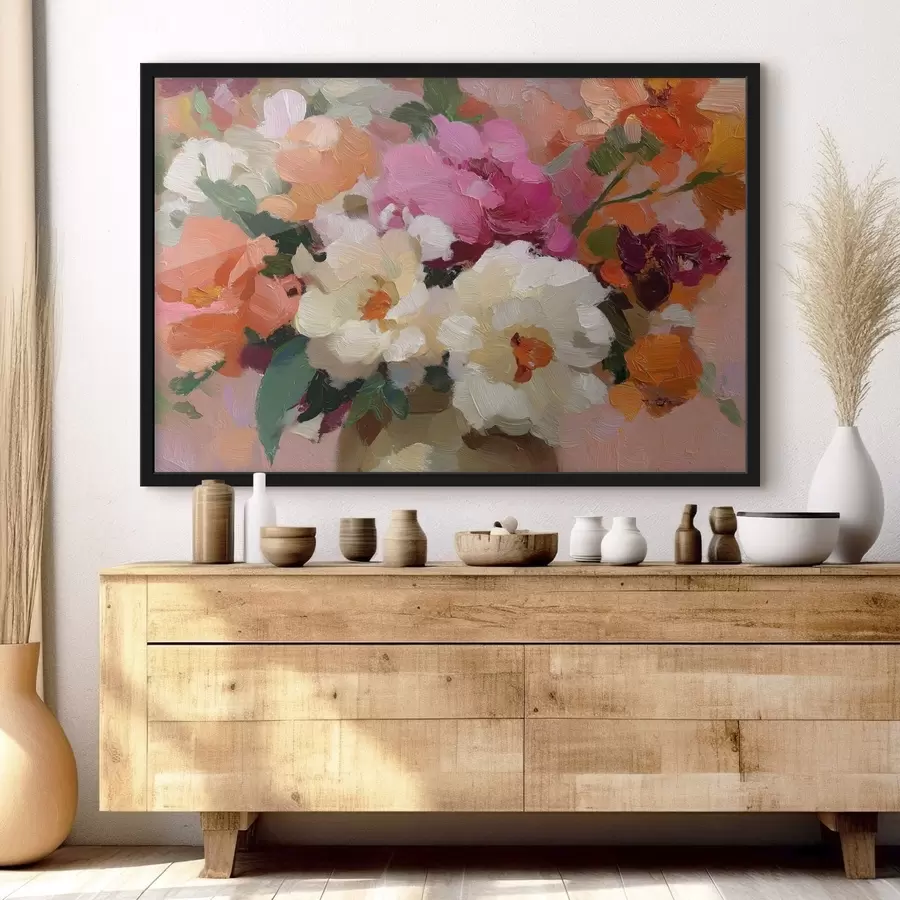 Fototapeedid Abstraktne lillekimp f47919