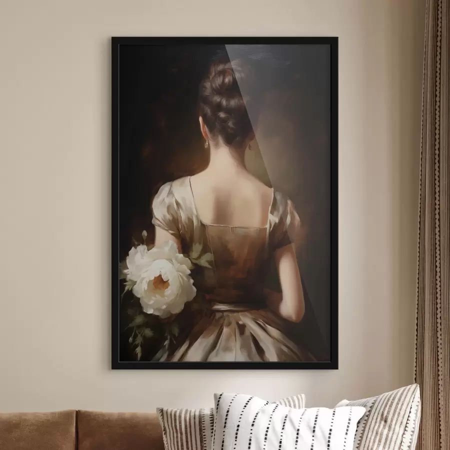 Fototapeedid Naise portree tagantvaates f47921