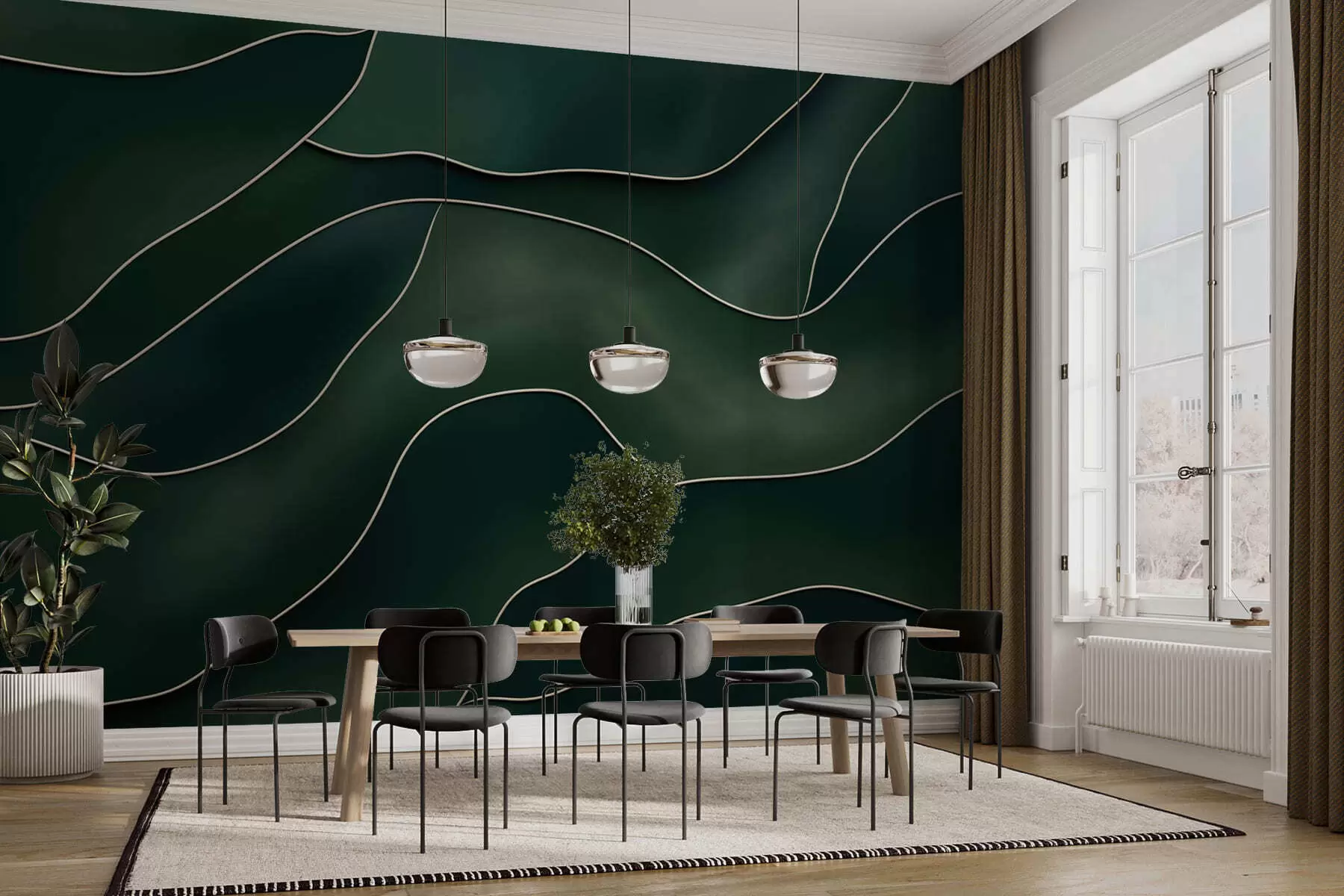 Fototapeedid Abstraktsed jooned w05218