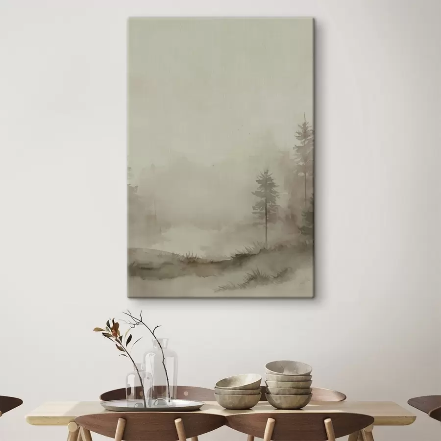 Pilt Okaspuu mets, akvarellimitatsioon s47997