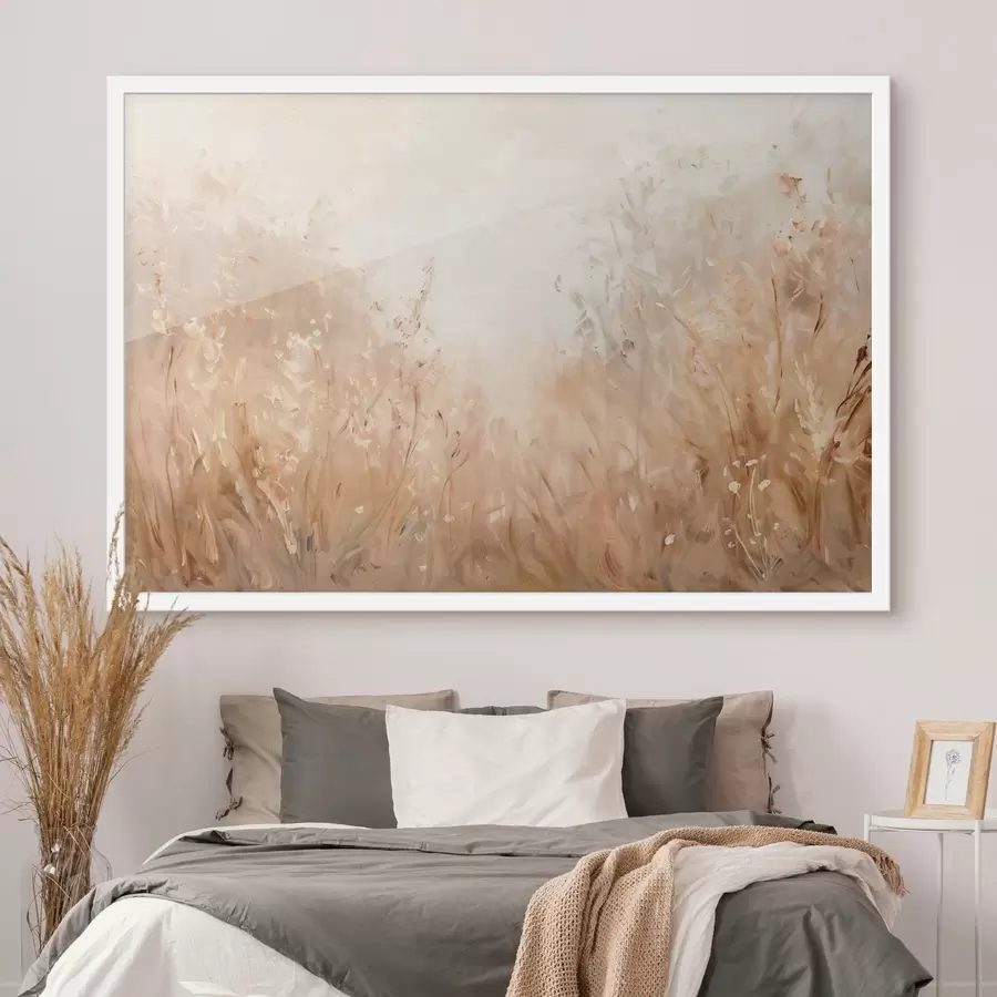 Fototapeedid Erinevad põllukultuurid, imitatsioon õlimaal f48005