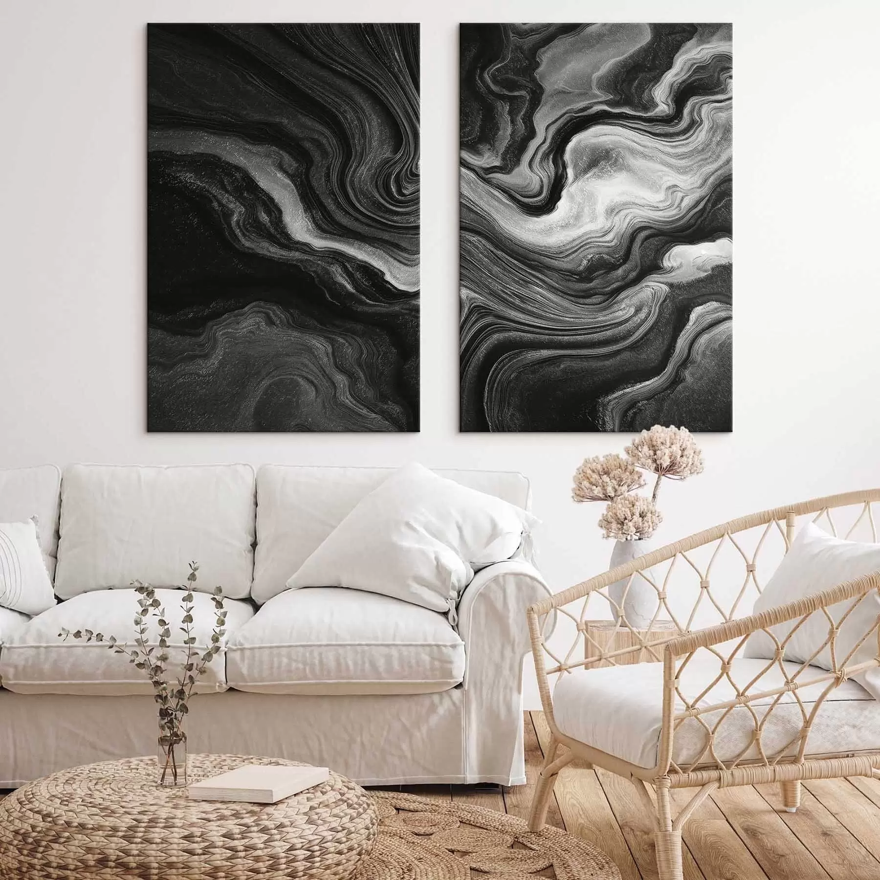 Pilt Abstraktsed plekkid, vedelad m30045