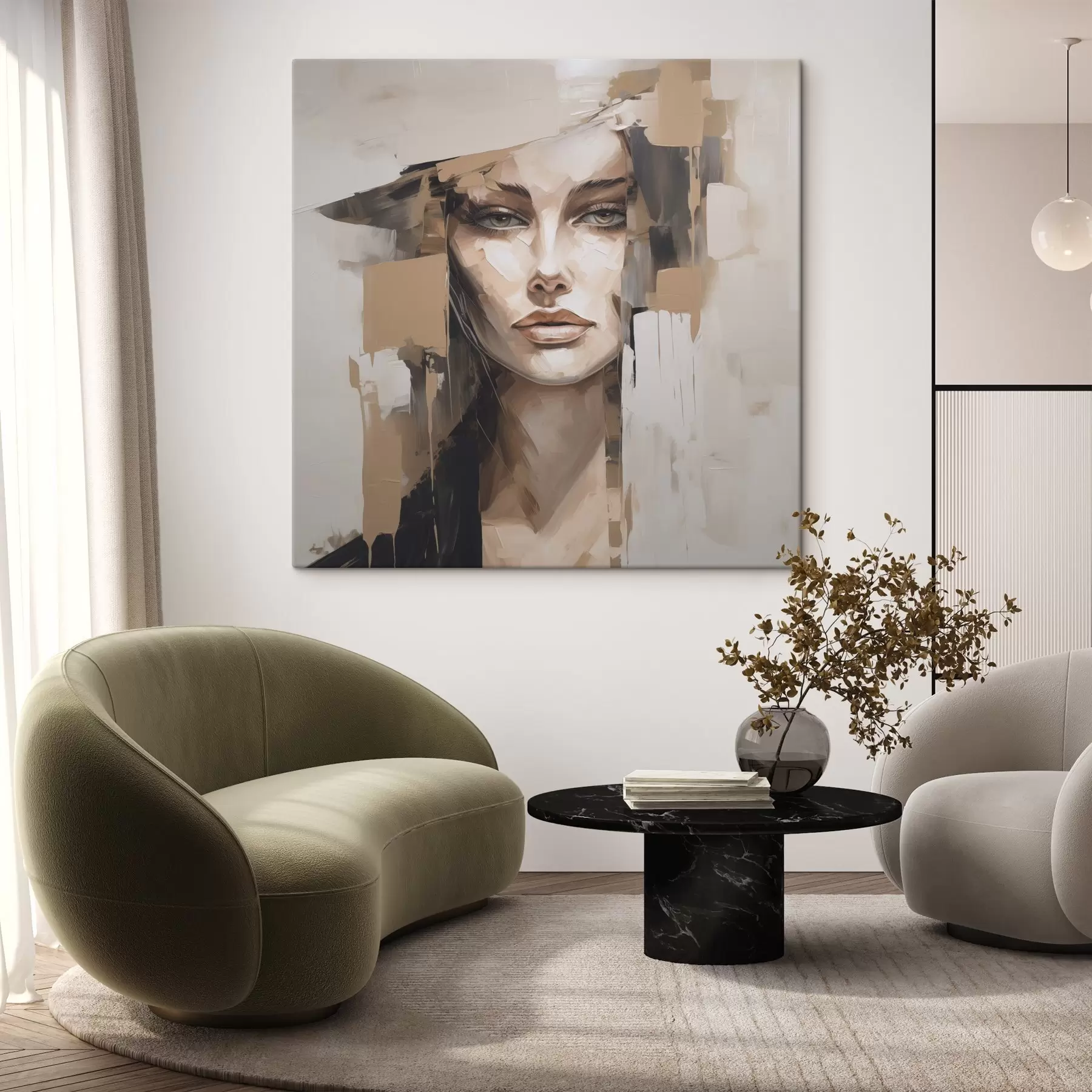 Pilt Abstraktne portree s48051