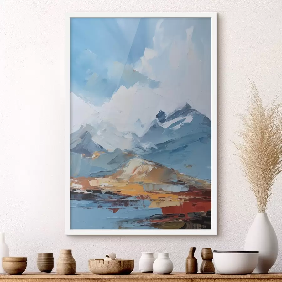 Fototapeedid Mägede imitatsioonimaal f48045