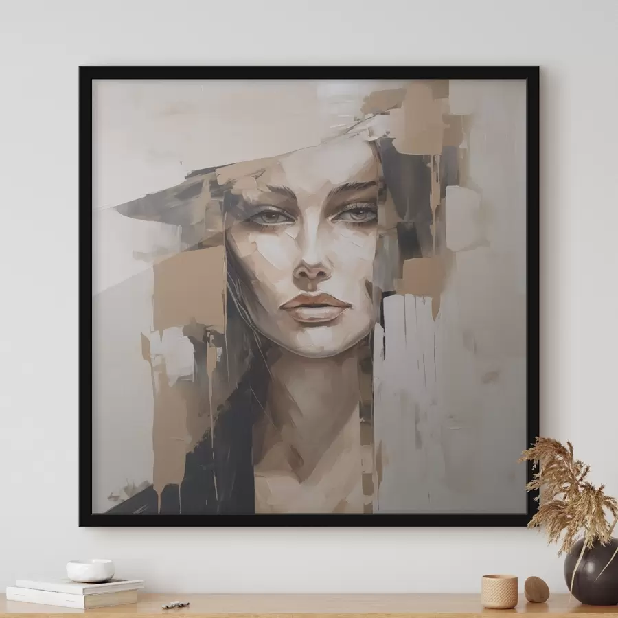 Fototapeedid Abstraktne portree f48051