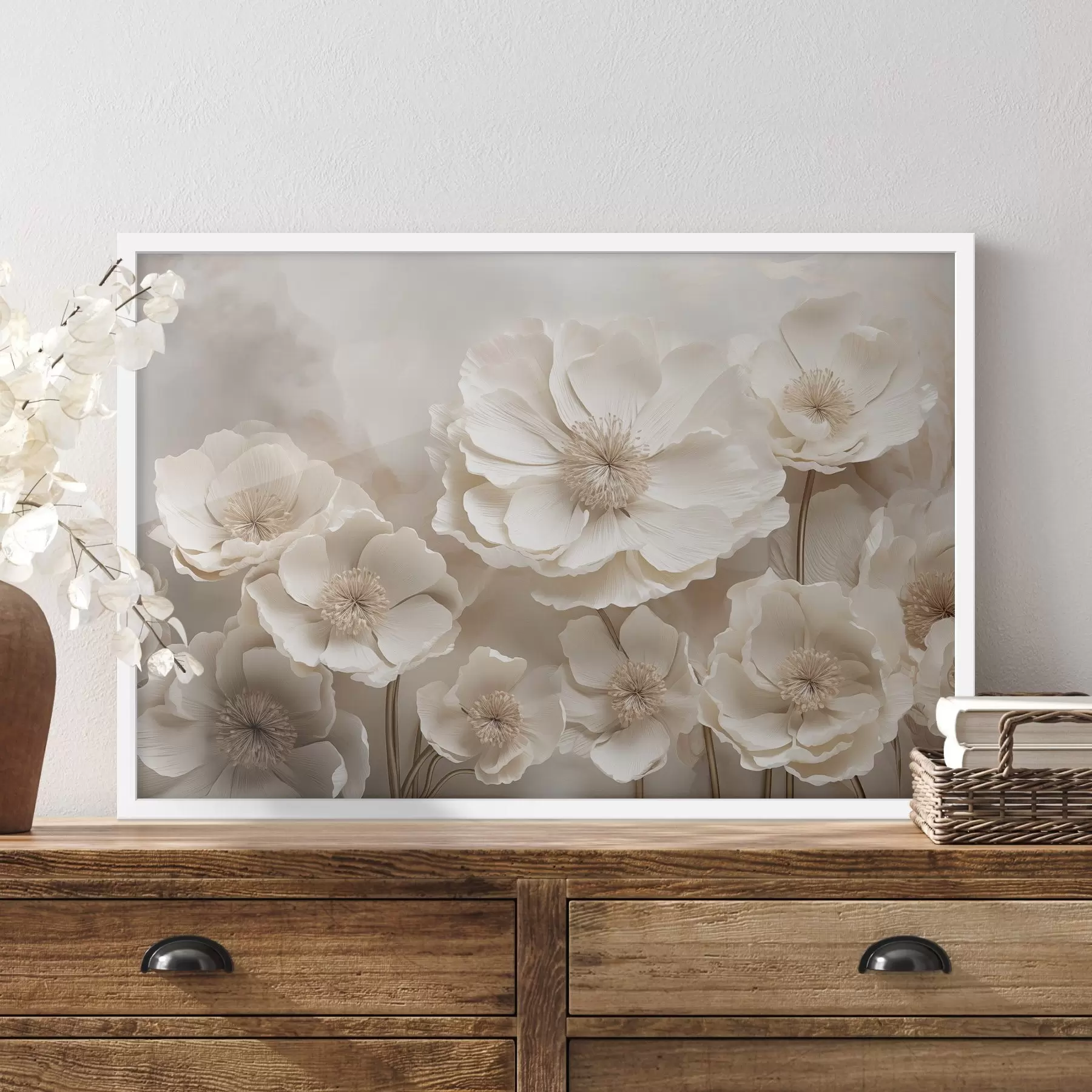 Fototapeedid Suured lilled f48111