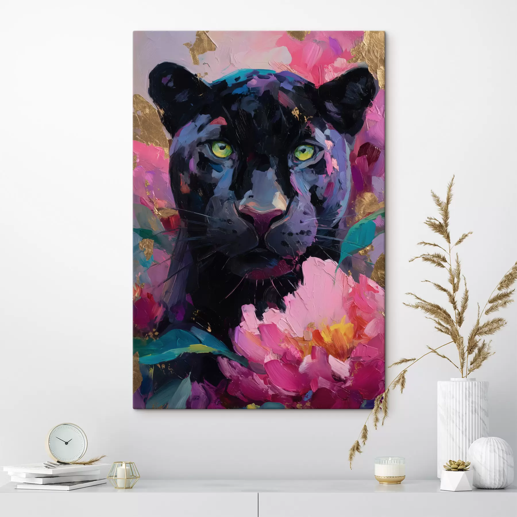 Pilt must panter pioonide seas s47935