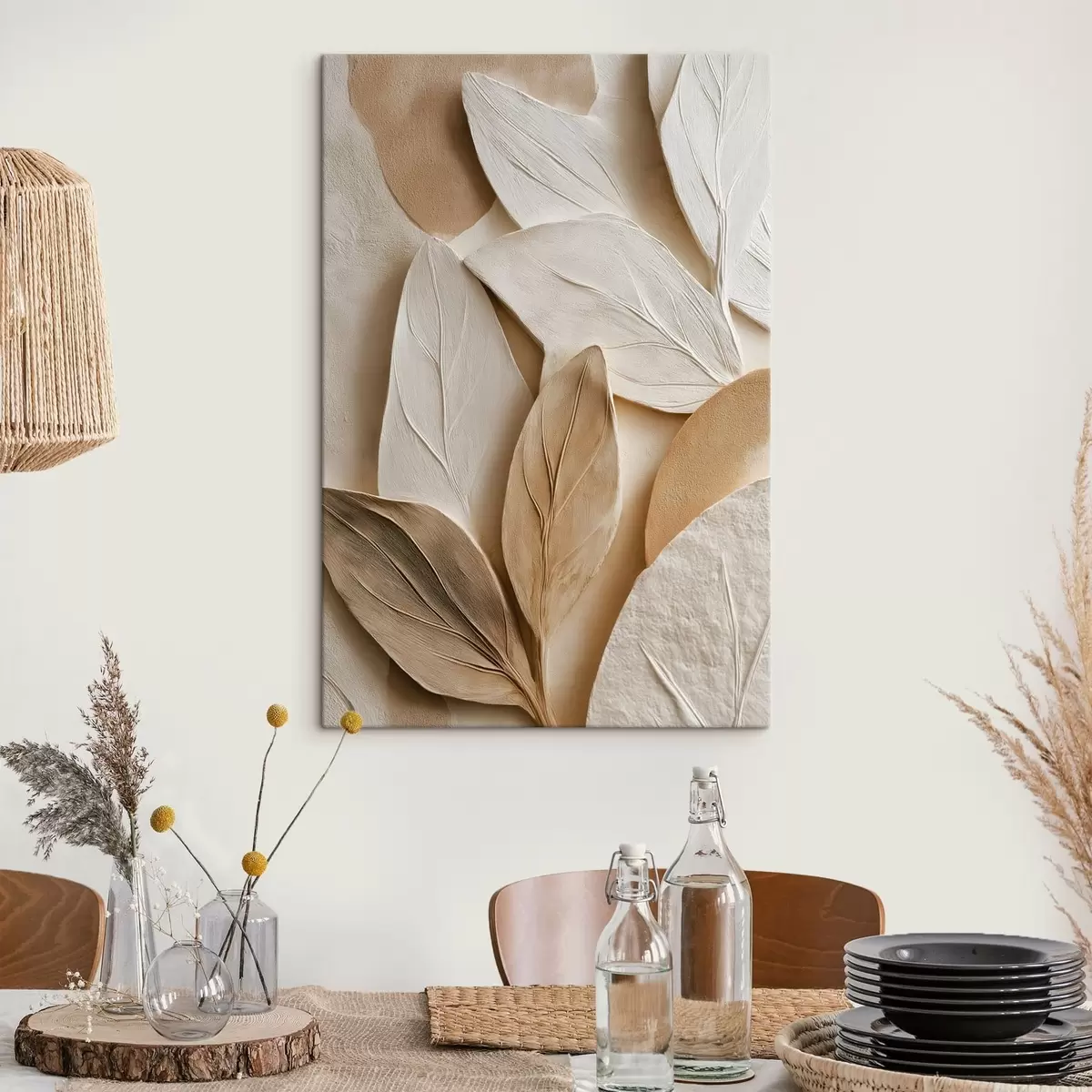 Pilt Abstraktsed lehed s48123