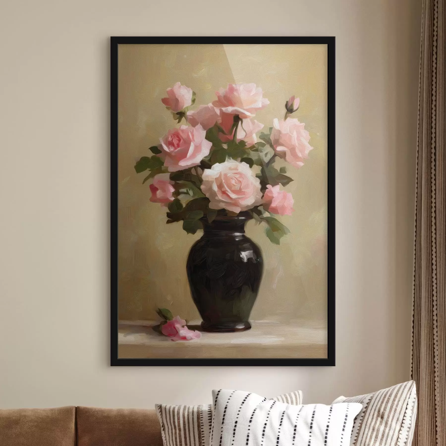 Fototapeedid Vaas roosidega f48125