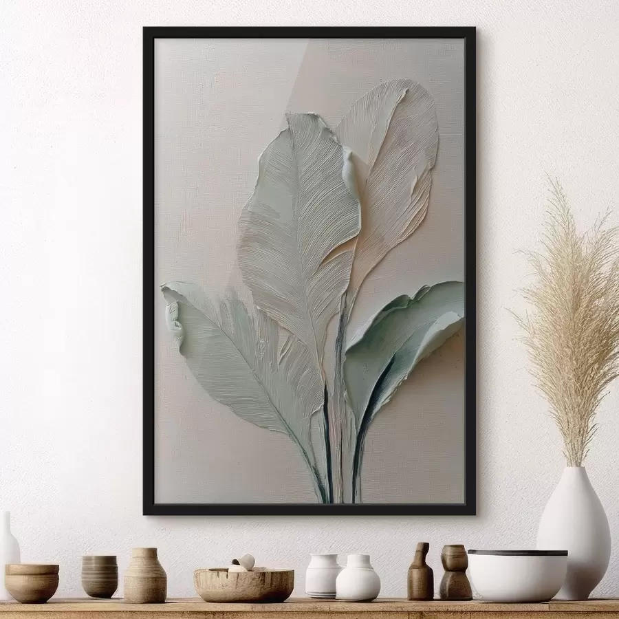 Fototapeedid Abstraktsed lehed f48130