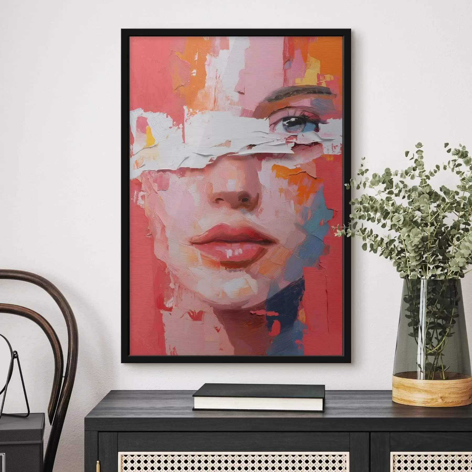 Fototapeedid Abstraktne portree f48142