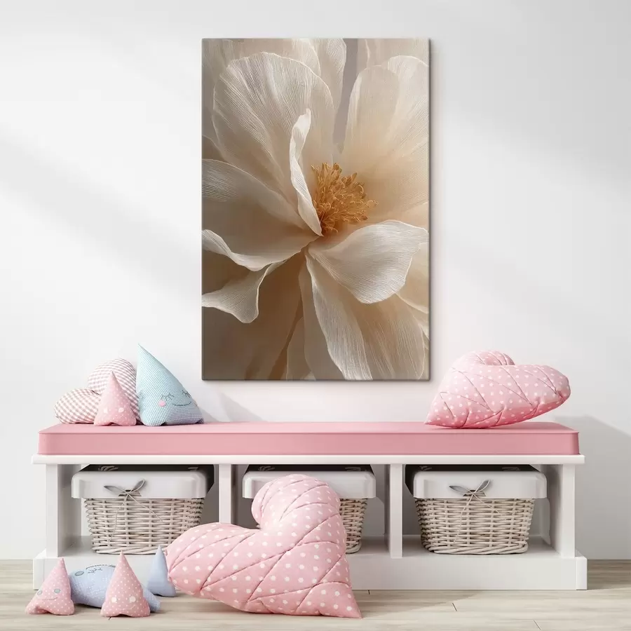 Pilt makro-lilleseade soojades toonides s48120