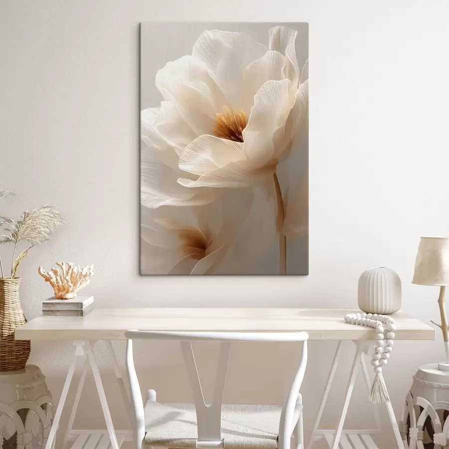 Pilt makro-lilleseade soojades toonides s48121