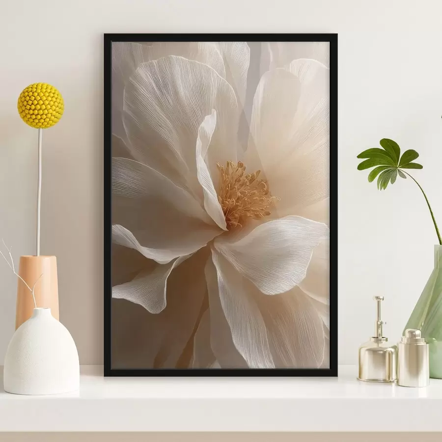 Fototapeedid makro-lilleseade soojades toonides f48120