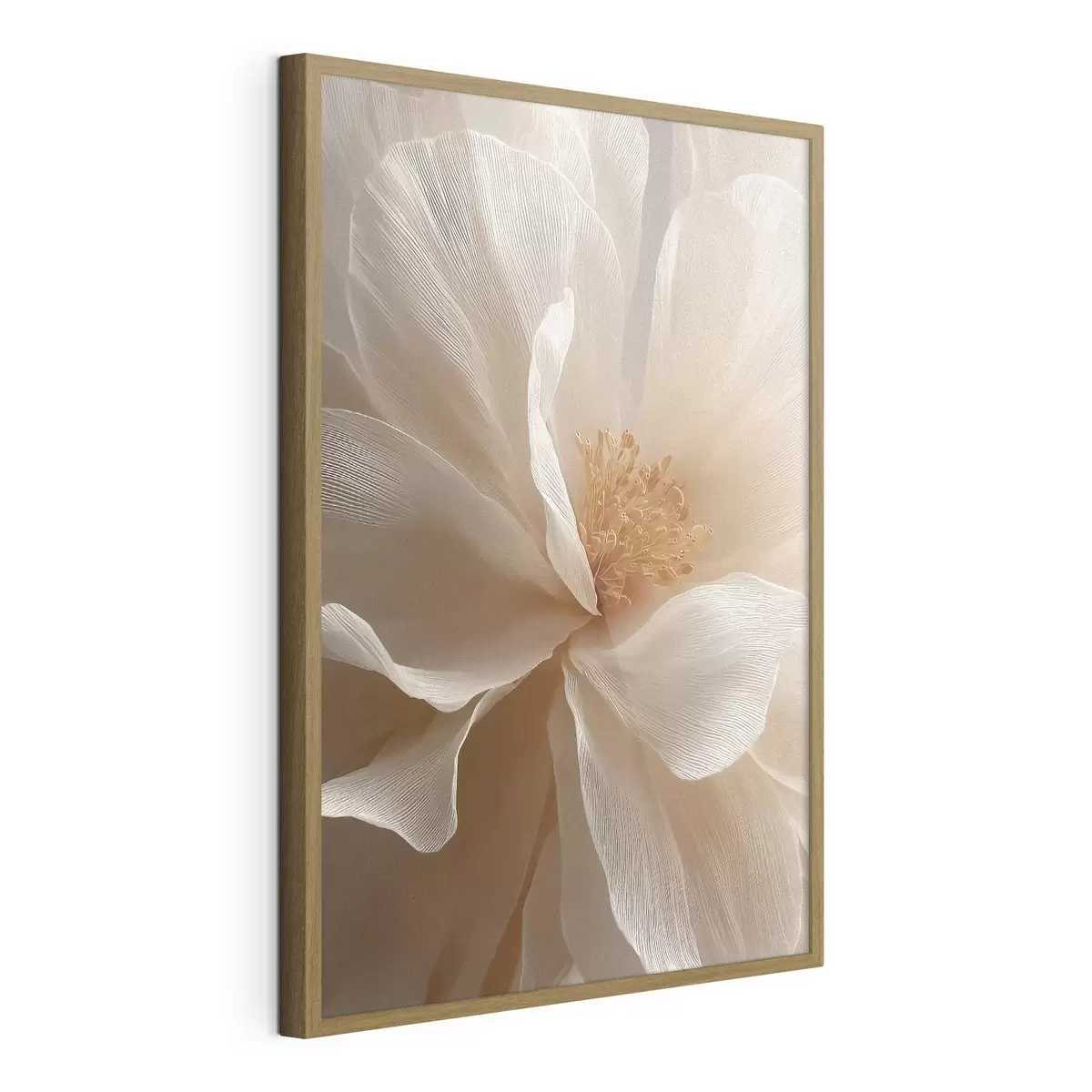 Plakat makro-lilleseade soojades toonides f48120