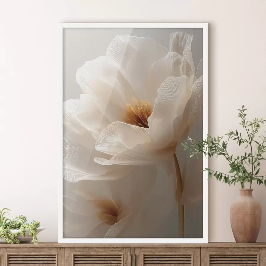 Fototapeedid makro-lilleseade soojades toonides f48121