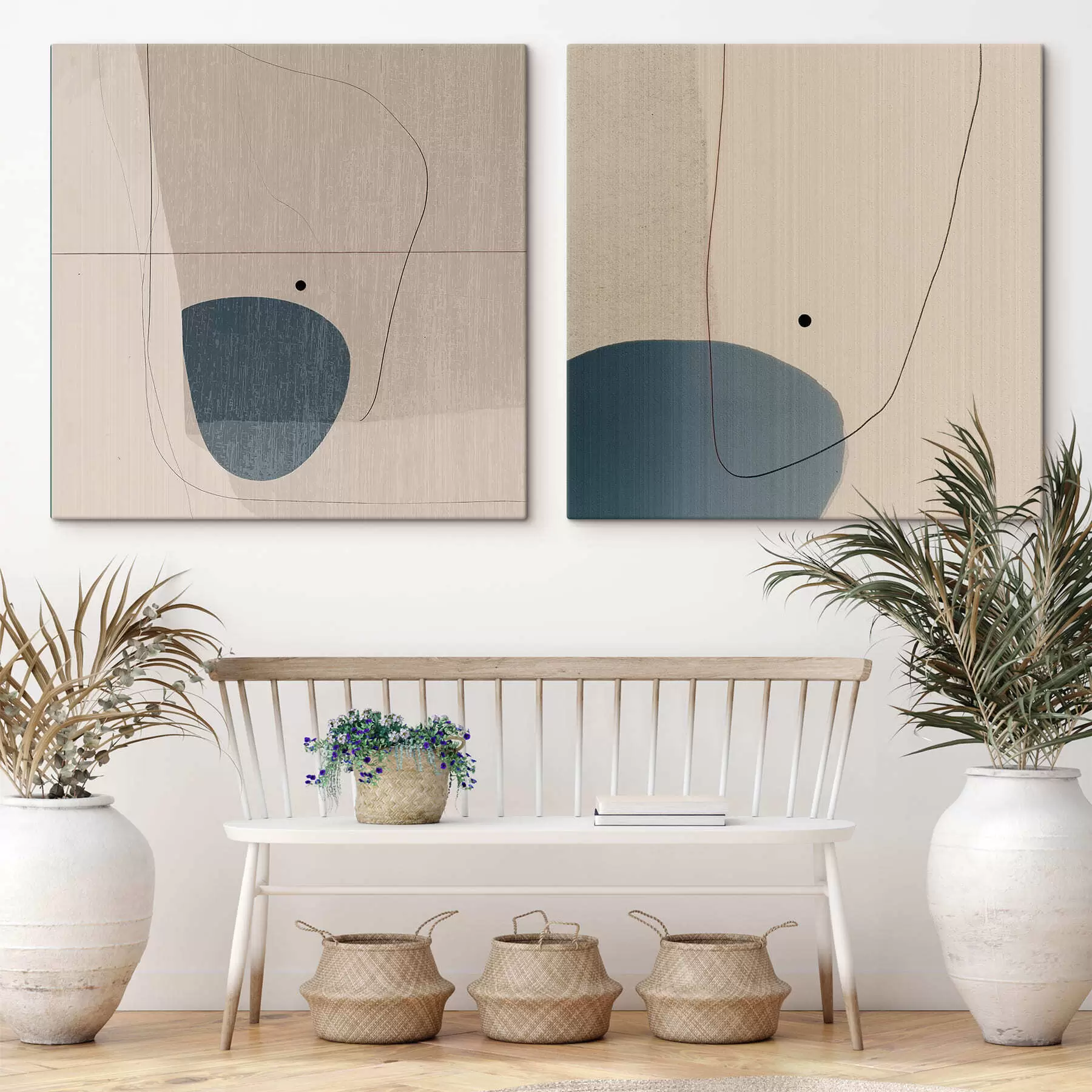 Pilt Minimalistlik abstraktne joonega m30082