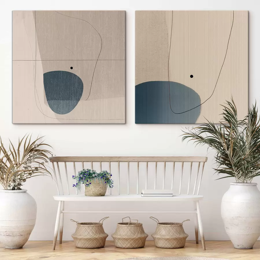 Pilt Minimalistlik abstraktne joonega m30082