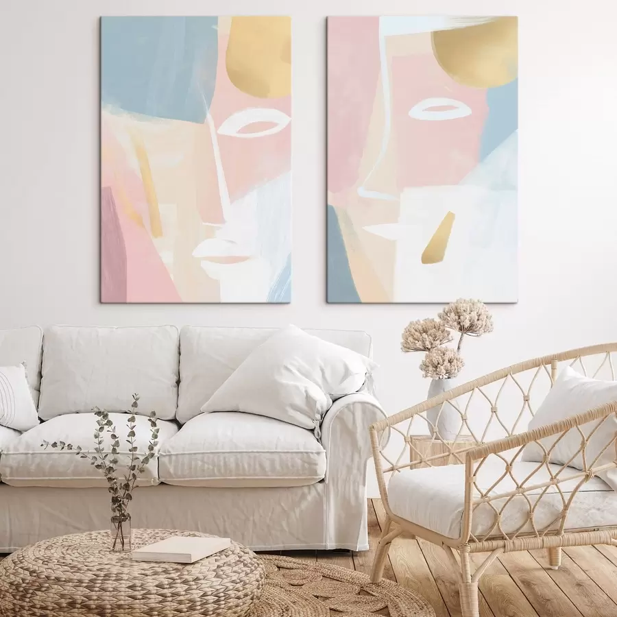 Pilt Abstraktsed näod m30063