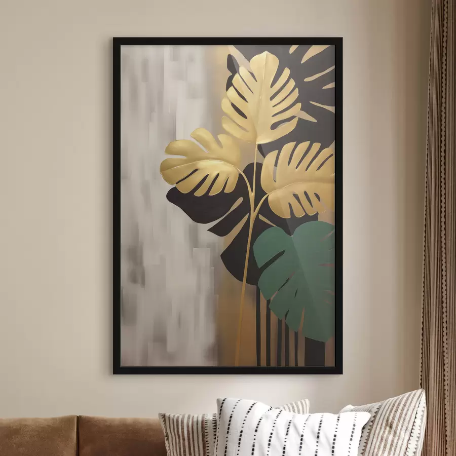 Fototapeedid Troopilised lehed f47782