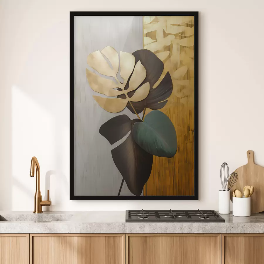 Fototapeedid Troopilised lehed f47783