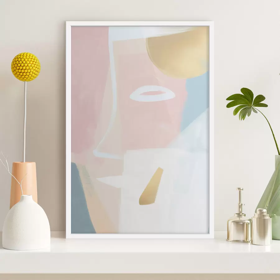 Fototapeedid Abstraktne nägu f47785