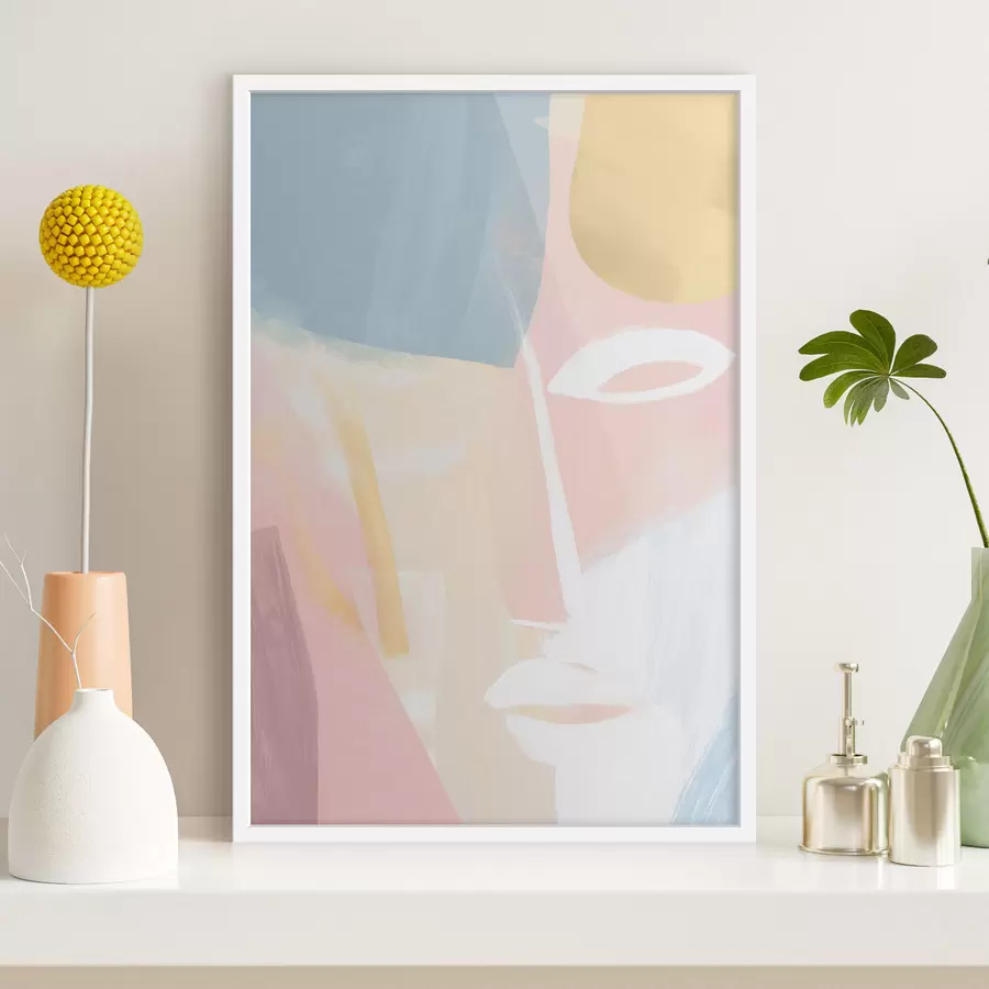 Fototapeedid Abstraktne nägu f48011