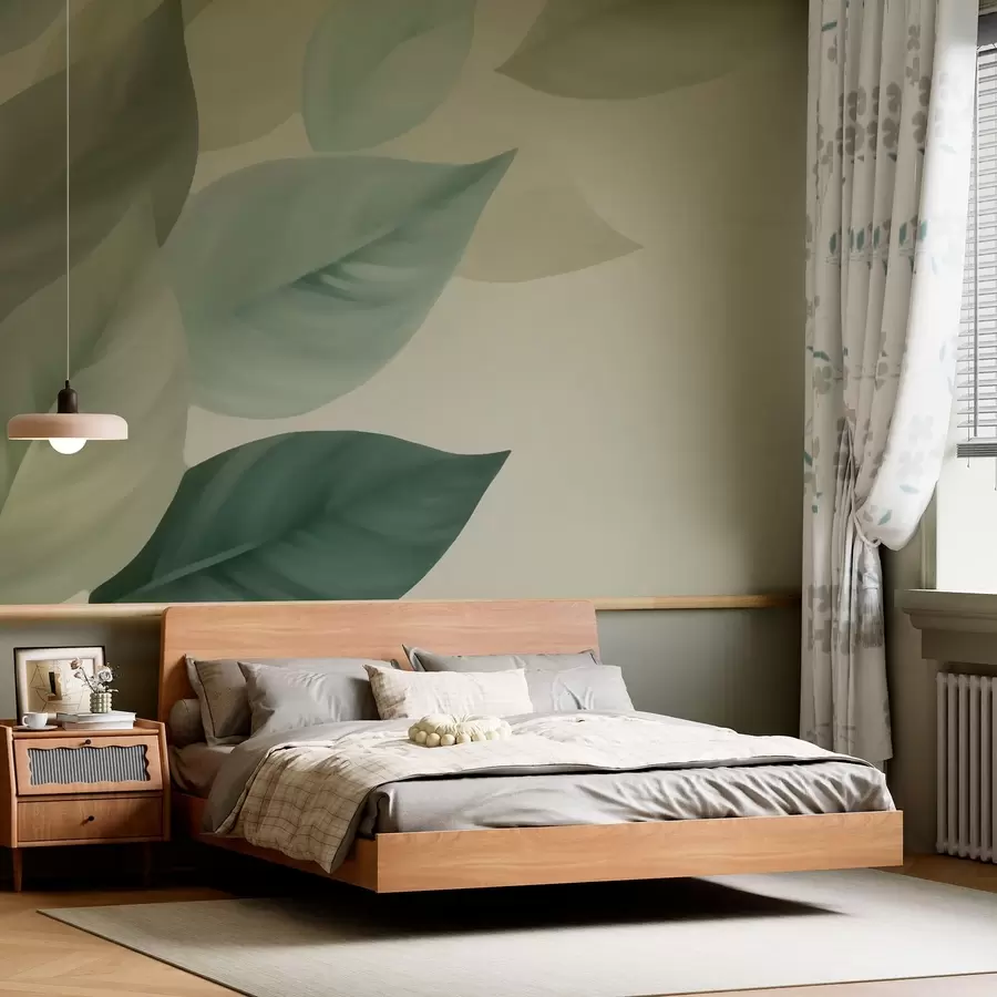 Fototapeedid Suured lehed w05107