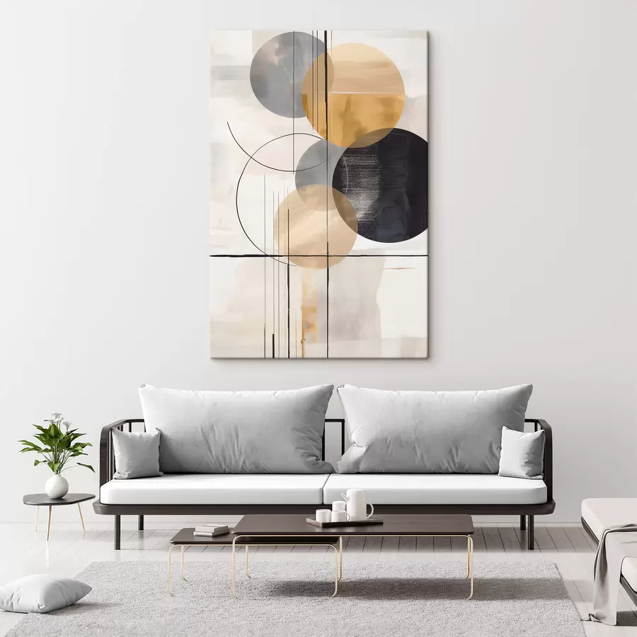 Pilt Ringidega abstraktne s48172