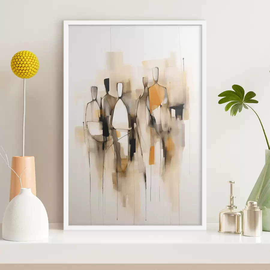 Fototapeedid Abstraktsed siluetid f48019