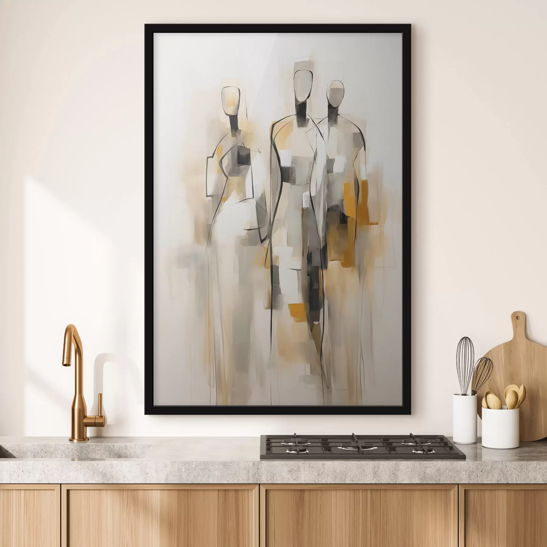 Fototapeedid Abstraktsed siluetid f48173